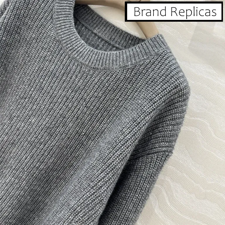 BC Crew-Neck Cashmere Sweater Grey